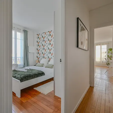 Appartement Spacieux Avec Hamac + Parking Gratuit Gentilly Exterior photo
